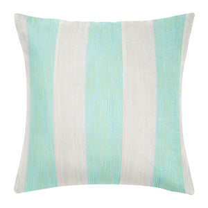 Versailles Stripe Aqua 22x22 Pillow