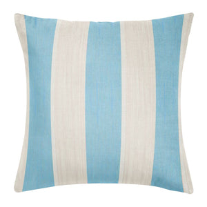 Versailles Stripe Blue 22x22 Pillow