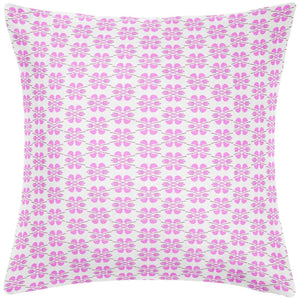 Clover Pink 26x26 Pillow