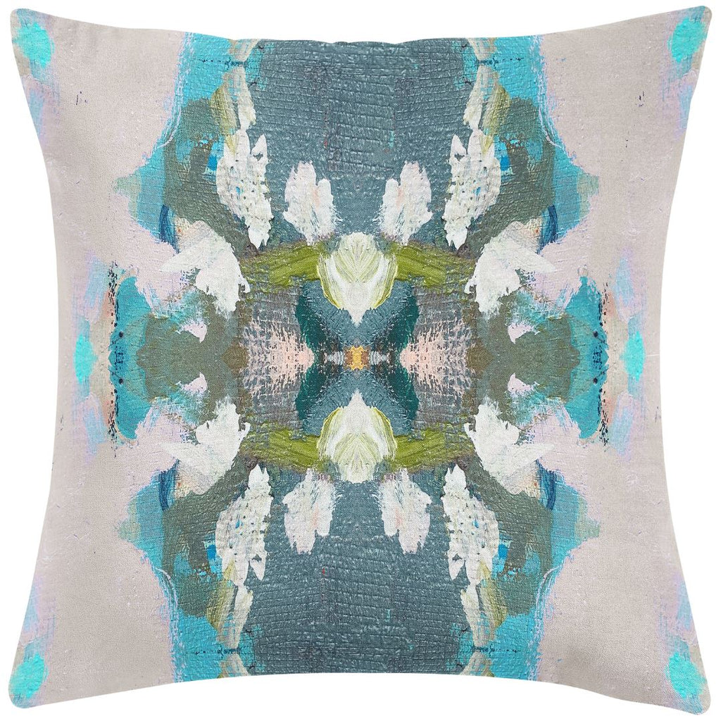 Peacock Blue 26x26 Pillow