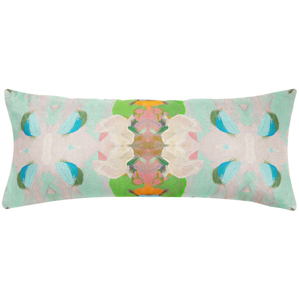 Monet’s Garden Green 14x36 Pillow