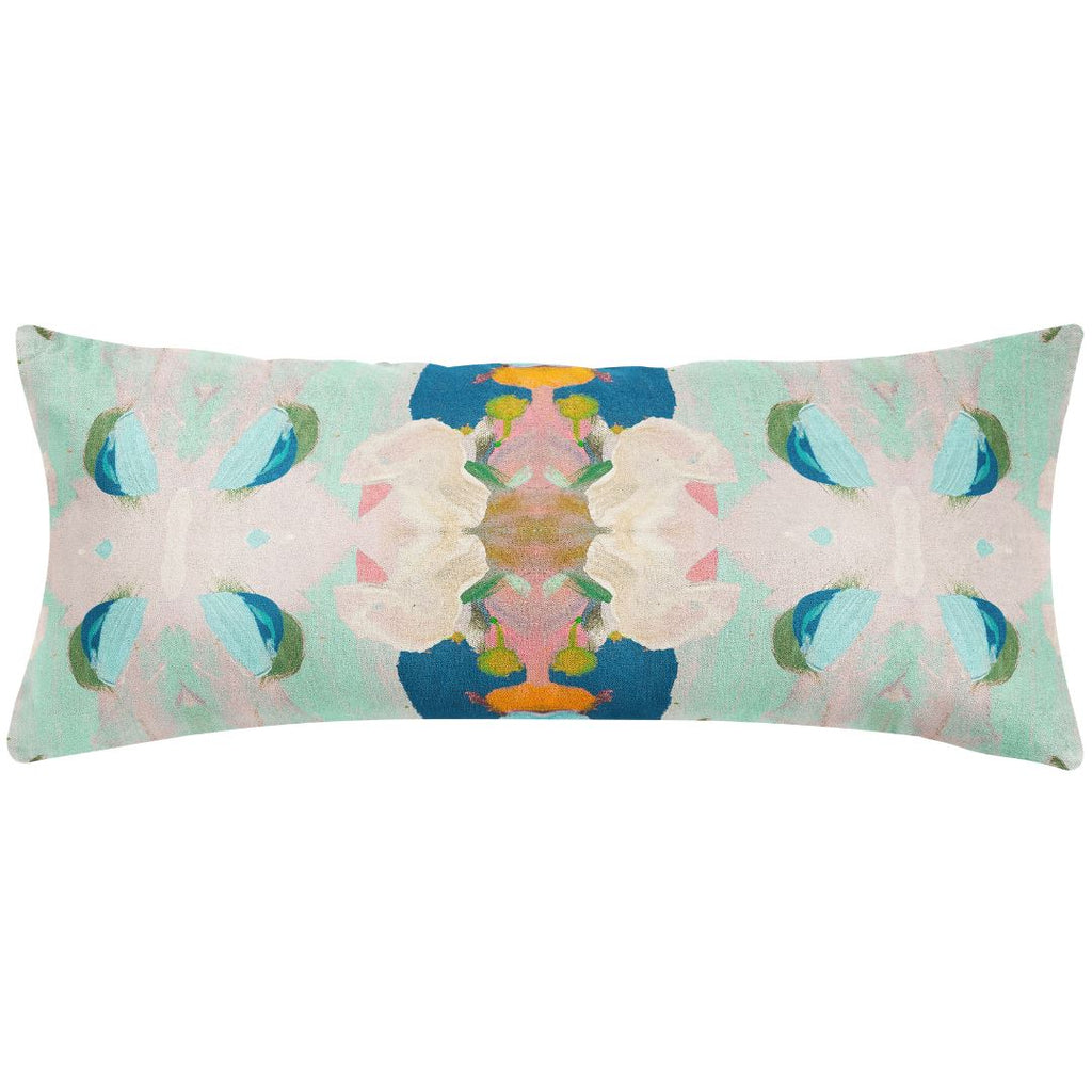 Monet’s Garden Navy 14x36 Pillow