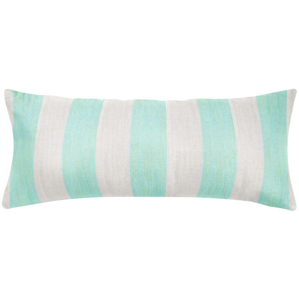 Versailles Stripe Aqua 14x36 Pillow
