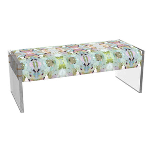 The Lawson Custom Acrylic Bench, Queen