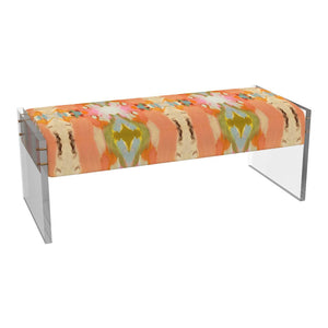 The Lawson Custom Acrylic Bench, Queen