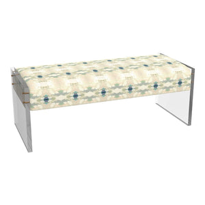 The Lawson Custom Acrylic Bench, Queen