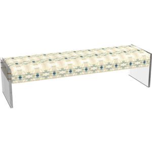 The Lawson Custom Acrylic Bench, King