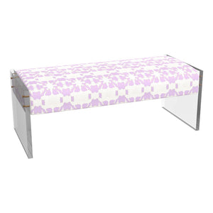 The Lawson Custom Acrylic Bench, Queen