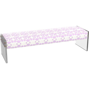 The Lawson Custom Acrylic Bench, King