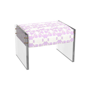 The Lawson Custom Acrylic Bench, Twin