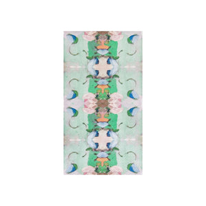 Monet's Garden Green Guest Towels