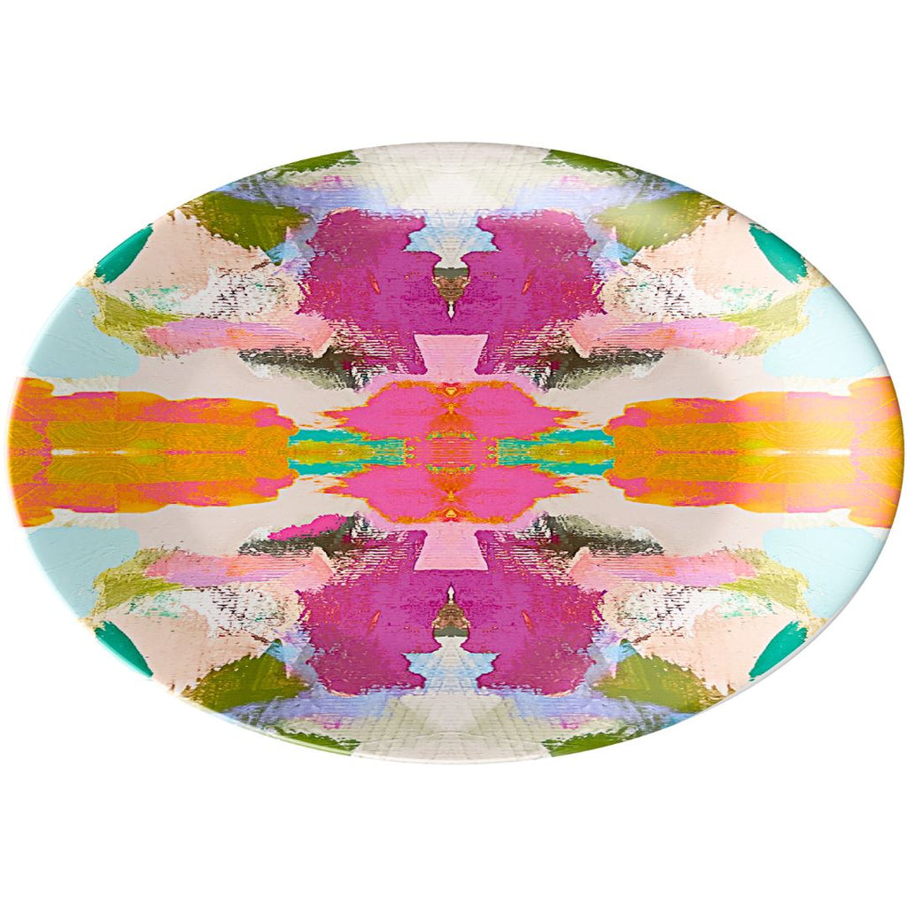 Begonia Melamine Platter