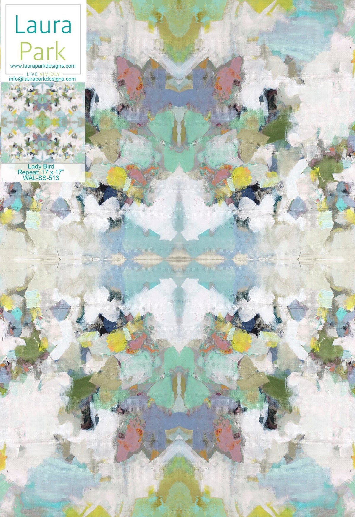 Lady Bird Wallpaper– Laura Park